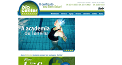 Desktop Screenshot of biocenteracademia.com.br